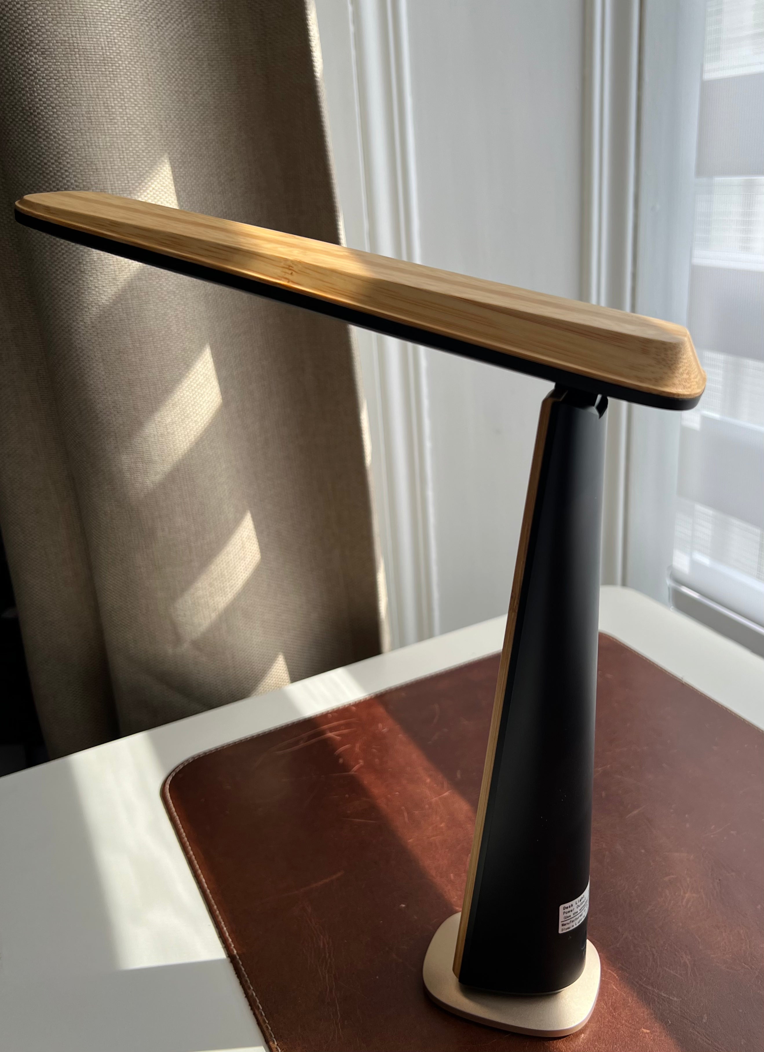 BAMBOO PORTABLE DESK LAMP