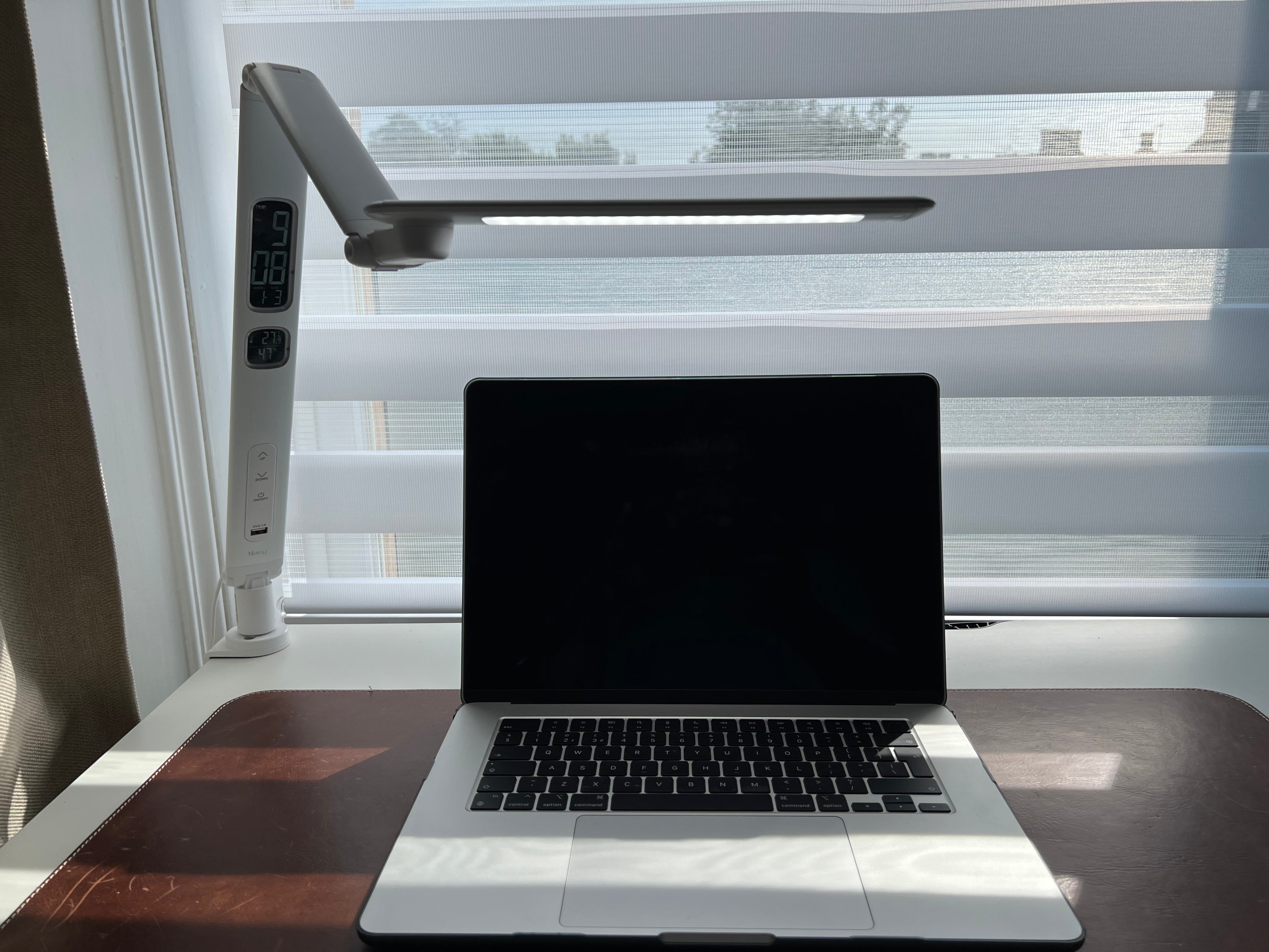 Clamp-on Multi-refraction LED Desk Lamp (White)