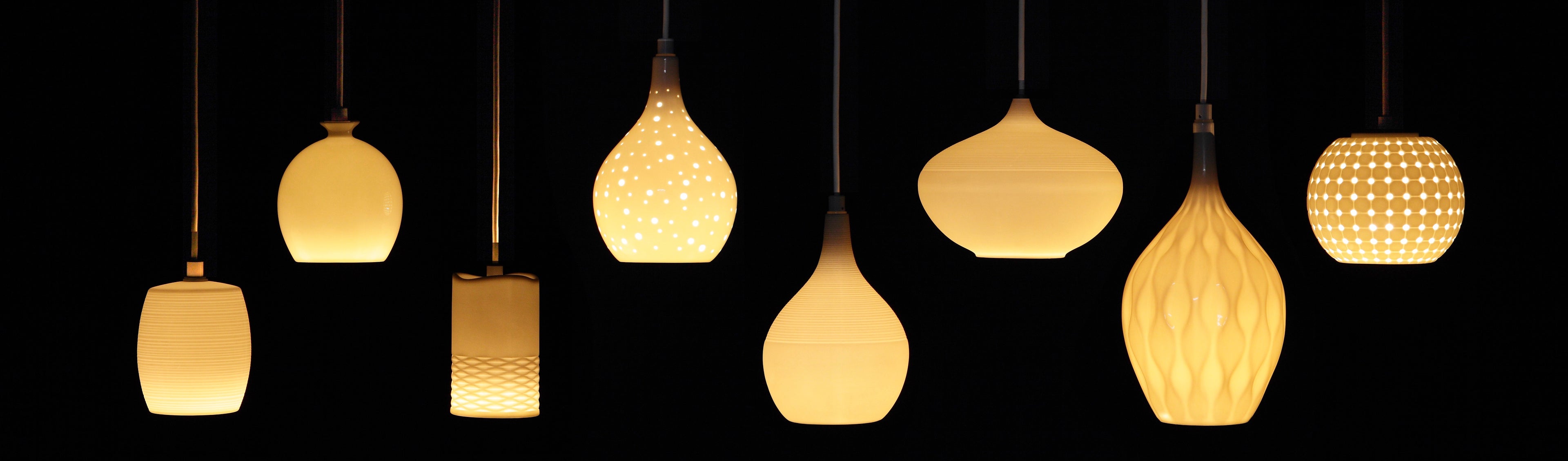 Jiki Porcelain Pendant Shade MPN12